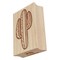 Fiesta Desert Cactus Rectangle Rubber Stamp for Stamping Crafting